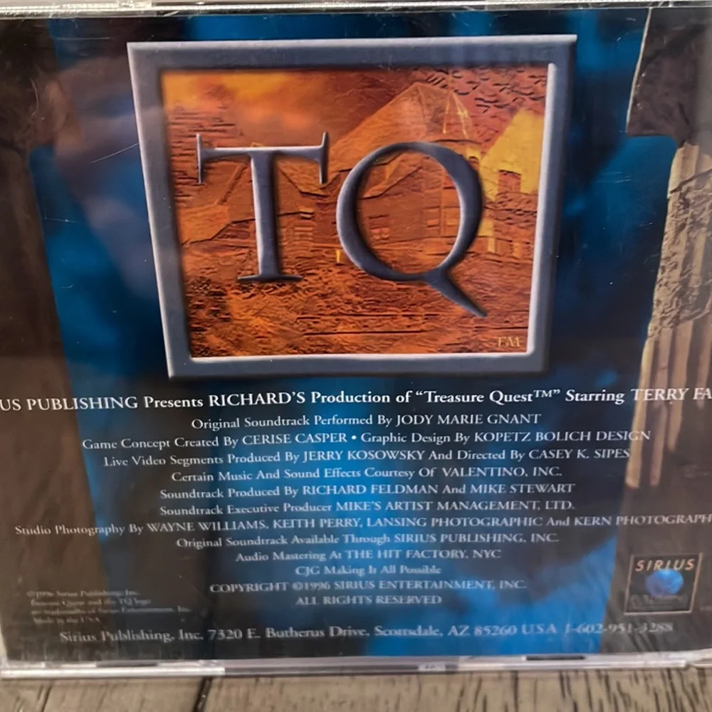 Treasure Quest The Challenge CD Computer Game